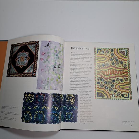The Complete Book of Floorcloths: Techniques for Painting Canvas Rugs 1997 - Picture 5 of 12